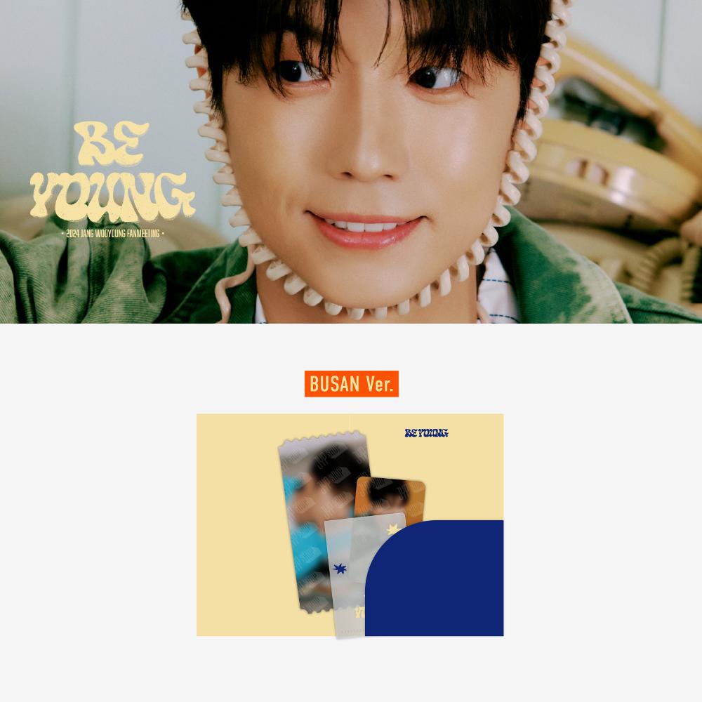 

Предварительный заказ специального комплекта билетов на фанмитинг Чан Уёна 2024 года Be Young в Пусане