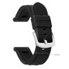 Silicone Waterproof Quick Release Watchband 18mm 20mm 22mm 24mm Black Green Rubber Strap for Seiko Soft Dustproof Watch Bracelet