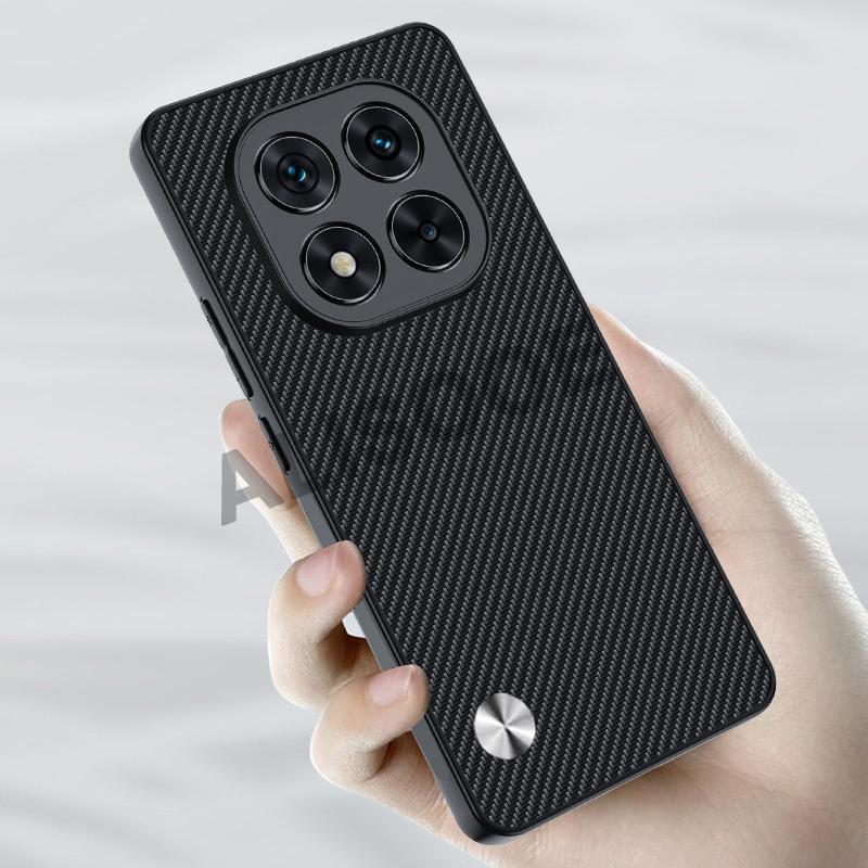 Pouzdro pro POCO M8 Pro 5G s vláknitou texturou a PU koženým pouzdrem pro telefon Funda pro Xiaomi POCO M8 Pro Capa