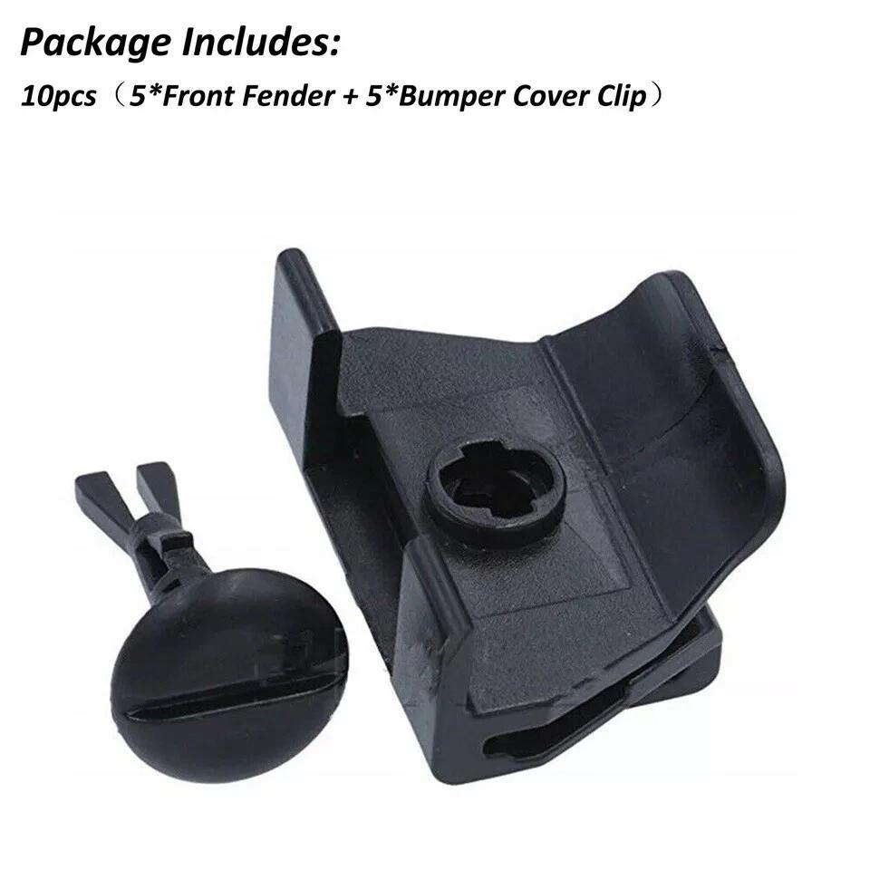 10-100PCS For Toyota Lexus Clips & P Liner & Bumper Fender Cover Retainer Kit 10PCS