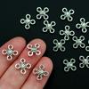 30 Antique Silver Lucky Chinese Knot Pendant Connectors Antique Bronze Alloy Pendant Chains Suitable for DIY Handmade Jewelry Ac