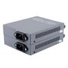 2PCS SC10 100 1000M Gigabit Fiber Media Converter AC100 250V