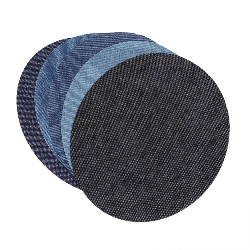 25PCS Blue Cloth Patches Denim Sewing Patches Decoration Set Repair Patches  Home Use