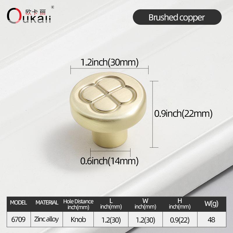 Oukali Modern Furniture Cabinet Handle Wardrobe Pulls Handles Zinc 128mm Drawer Dresser Cupboard Handle