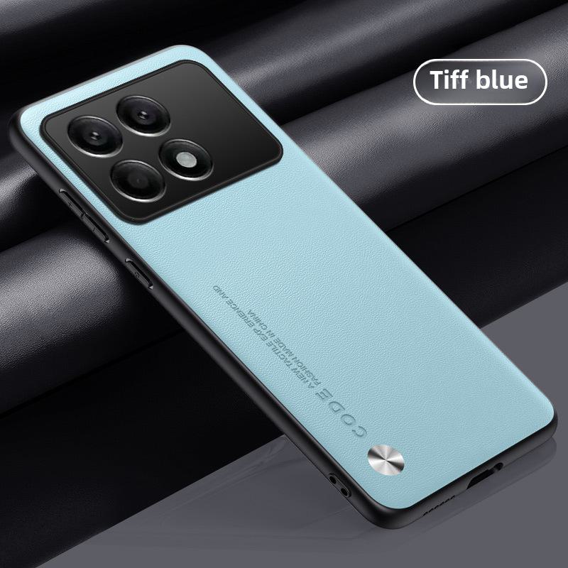 Kožené pouzdro s plným krytím Redmi K70 Pro Extreme Edition, ochranná skořepina K60/K50/K40 – design proti pádu.