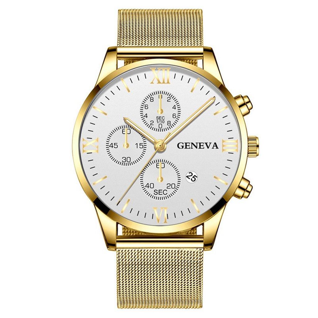 Men's Waterproof Luminous Running Alarm Clock Watch