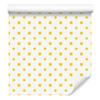 White and cream dots wallpaper, cream background for living room and bedroom 50x1000