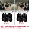 Black Stainless Steel Square Exhaust Tip for 2020-2024 Land Rover Defender