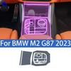 For BMW M2 G87 -2025 Car interior center console protective sticker interior decorative strip TPU protective sticker refit
