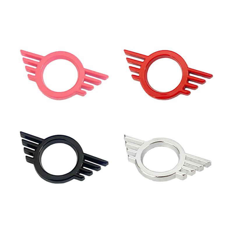 For MINI ONE Cooper S JCW R55 R56 R61 F54 F55 F56 F57 F60 Countryman Car Door Button Decoration Sticker Modification Accessories