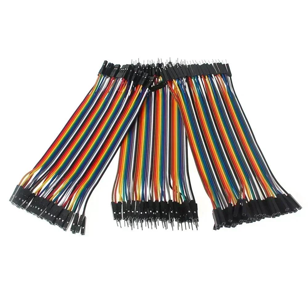 2.54mm 40PIN 10 15 20 30 40CM Dupont Line Male to Male Female to Male Female to Female Jumper Dupont Wire Cable For Arduino DIY