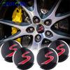 4Pcs 56/60mm Car Wheel Tire Hub Center Cap Cover Auto Accessories For MINI Cooper S JCW WORKS R55 R56 F55 F56 R57 R58 R59 R60