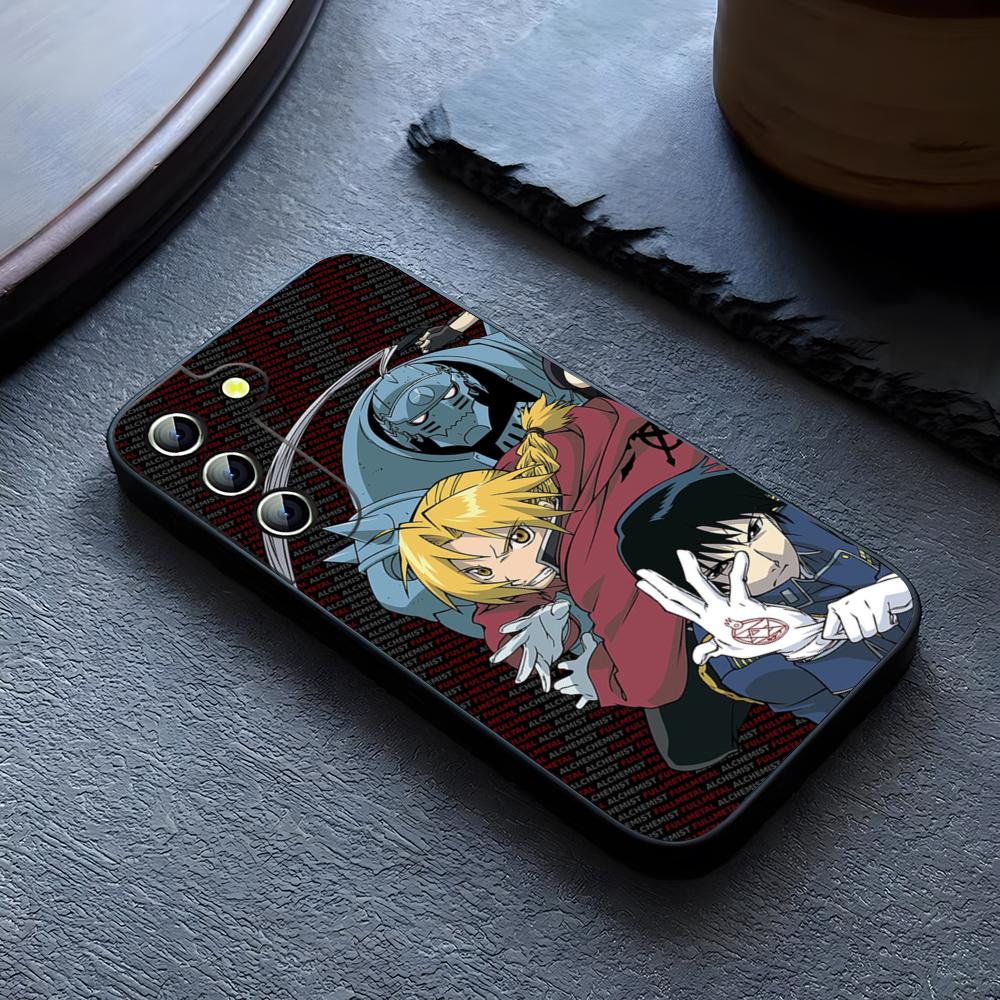 F-FULLMETAL A-ALCHEMIST Phone Case For Samsung Galaxy S26 S24 S23 S22 S25 S21 S20 Ultra Fe Plus A54 A24 A55 A53 Coque