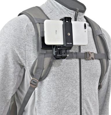 Dhana Style Wearable Camera Smartphone Digital Camera POV Video Smartphone Holder Rotation Angle Adjustment Clip Mount Conversion Adapter Clamp