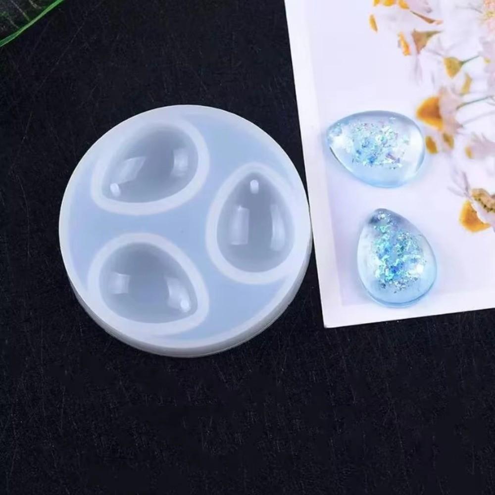 New Water Drop Shape Pendant Mold High Transparency Gem Design Teardrop Silicone Mold Flexibility Easy Clean UV Epoxy Mold DIY