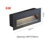 LED IP65 Waterproof Stairs Step Light Outdoor Wall Lamp Corner Garden Street Footlight  Recessed for Porch Yard Balcony 220V
