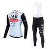 Cycling Suit Men's Long Sleeve Suit Bicycle Quick Drying Breathable Road Bike Cycling Suit