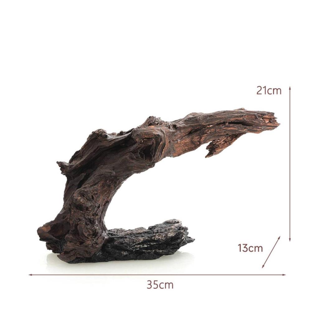 Aquarium Decoration Versatile Resin Tree-Root Ornament Rugged Texture
