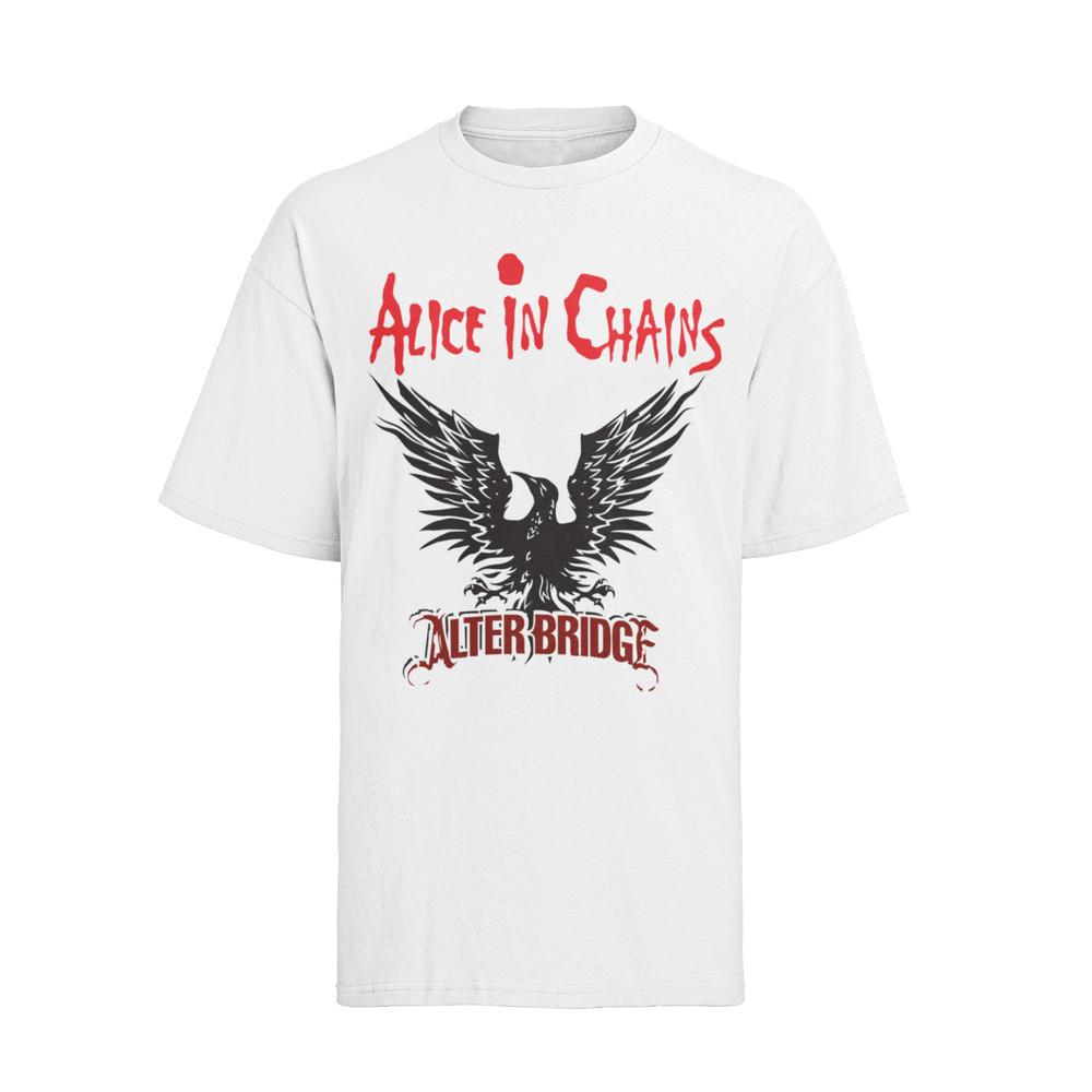 

Retro ALTER BRI123DGE Black Bird Musik 80s 70s konzert Herren T-Shirt Baumwolle L