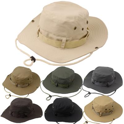 Bucket Hat Summer Hat Fishing Visor Adult Men and Women Outdoor Climbing Sun Hat Foldable Large Brim Hat