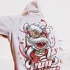 Men's Sweatshirt Hooded Trendy Loose Wind Awakening Lion Couple Tops National Fashion Versatile Coats Ready-made Men's Clothing