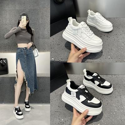 55872 Damen Herbst Atmungsaktiv Vielseitig Studenten Sport Freizeitschuhe Kleine Weiße Schuhe
