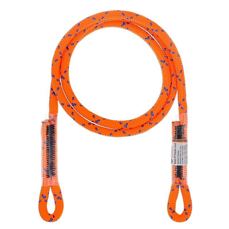 GM CLIMBING 8 мм Двойное плетение, петля-петля, шнур Прусика, 114 см, Оранжевый