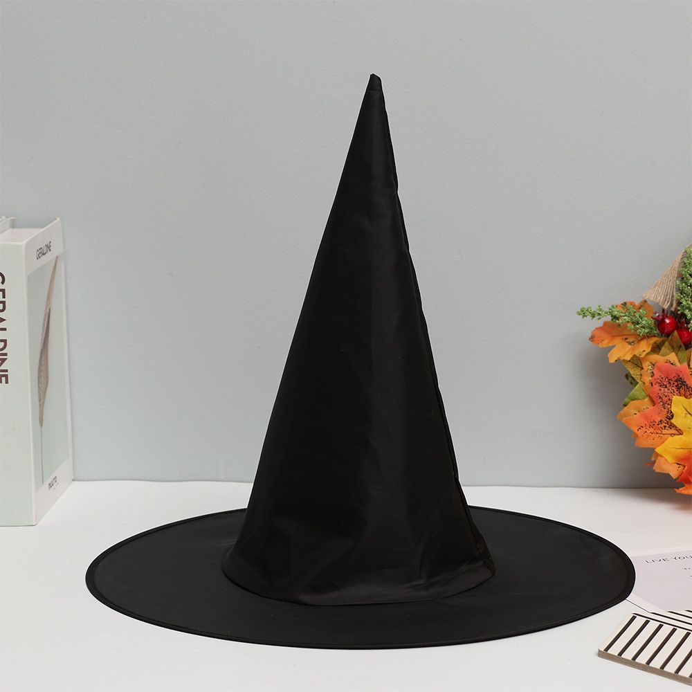 Decorative Dress Party Children Gift Cosplay Black Wizard Cap Costume Headwear Halloween Witch Hat