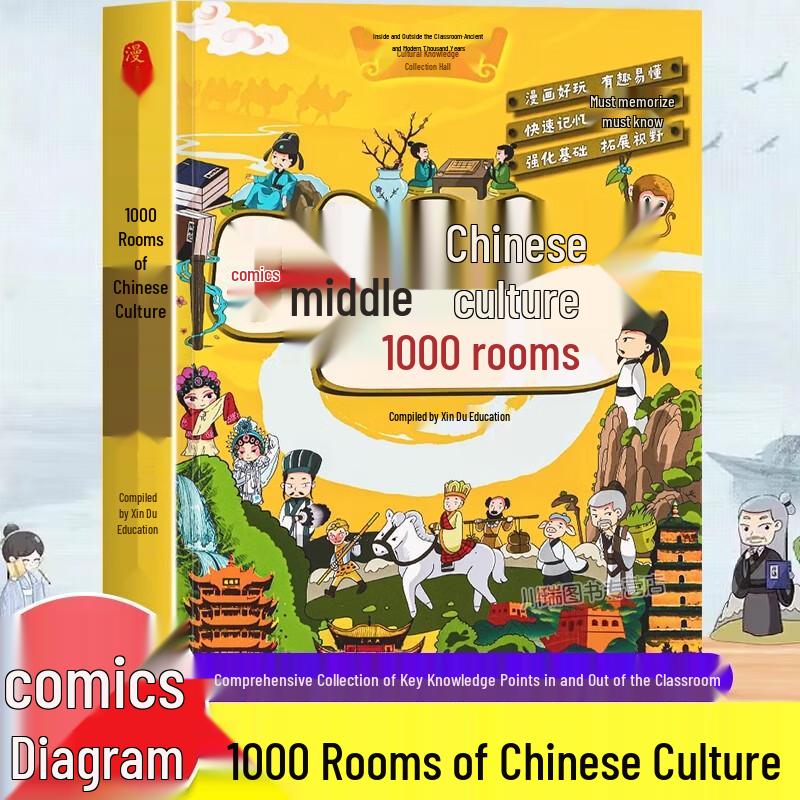 Comic Chinese Culture & Language Knowledge 2-Book Set