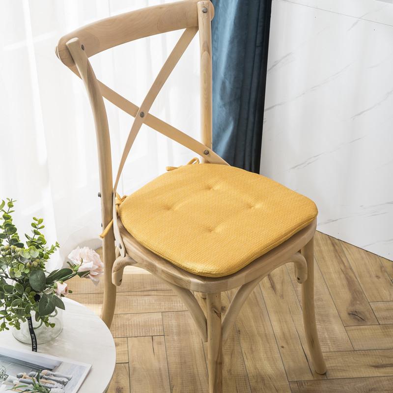 Chair Cushion with Straps Multi Color Dining Room,for Dining Chairs,Outdoor Garden,Office Chair Seat Pads