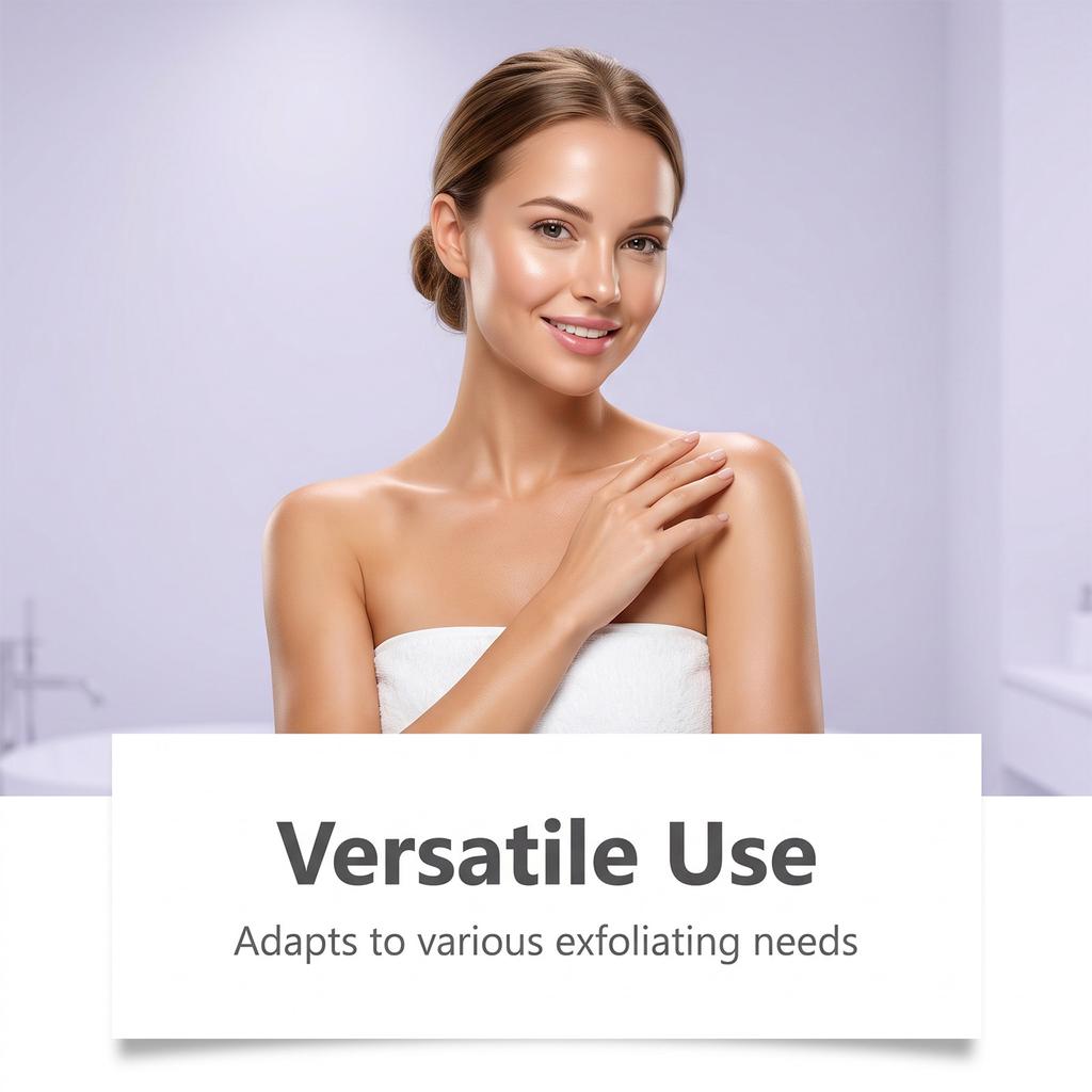 Double-Sided Body for Daily Gentle Skin Softening
