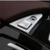 Matte Silver ABS Car Central Armrest Box Control Button For BMW 5 F10 11 12 13