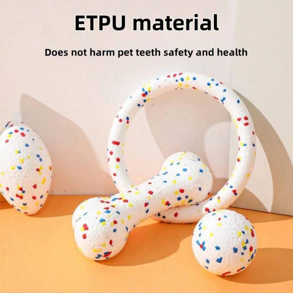 Bite Resistant Dog Chew Ball High Elasticity Dog Throwing Flying Toys Dog Toy
