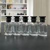 30ml leere, nachfüllbare Parfümflasche aus Glas, zylindrische Unterflasche, tragbare Parfümzerstäuberbehälter, Probenflasche