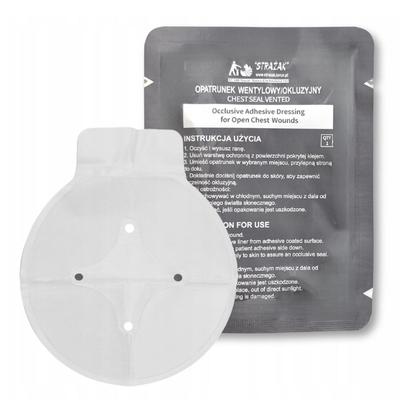 Acs Chest Seal Occlusive Ventilated Dressing for Chest Wounds 1pc