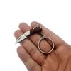 Small Size Wood Handle Stainless Steel Mini Portable Pocket Keychian Knife EDC Tool Tiny Folding Knife