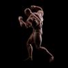 1/12 Scale Male Action Figure, 6-Inch Super Flexible and Powerful Muscle Man Figure, Cartoon Character Body Series