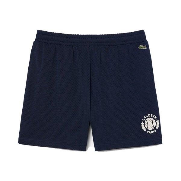 

LacoSte Men S Graphic Print meSh tenniS ShortS Gh9742 navy/L(5)