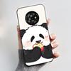 New Unique Cartoon Design Soft Silicone Black Casing For TCL Suixuetang M1 Fluffy Kitten Pattern Shockproof Protective Cover