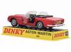 DINKY TOYS Aston Martin DB5 Metallic Red Aston Martin Dinky Reproduction Diecast Model Car 1/43
