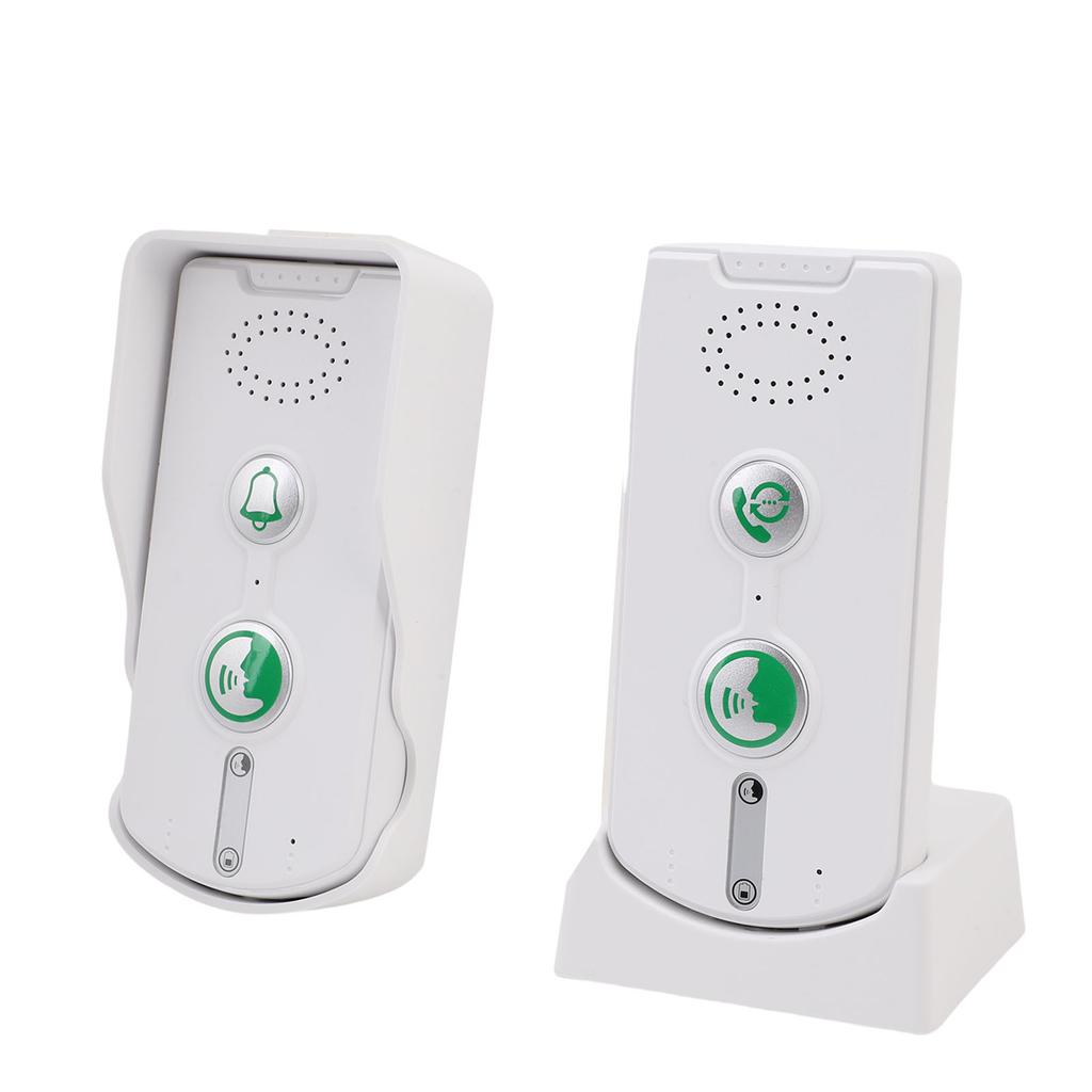 2 Way Voice Intercom 1640ft Long Range Wireless Intercom Doorbell System for Home Business