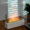 150ml Ultrasonic Humidifier for Car & Household, Flame Light Aroma Diffuser – Type-C Wireless
