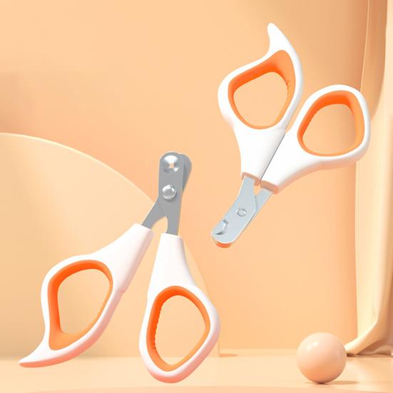 Professional Pet Nail Scissors Safety Guard Non-Slip Handle Comfortable Grip Prevent  Injury Dogs Cats Nail Clippers Pet Supply