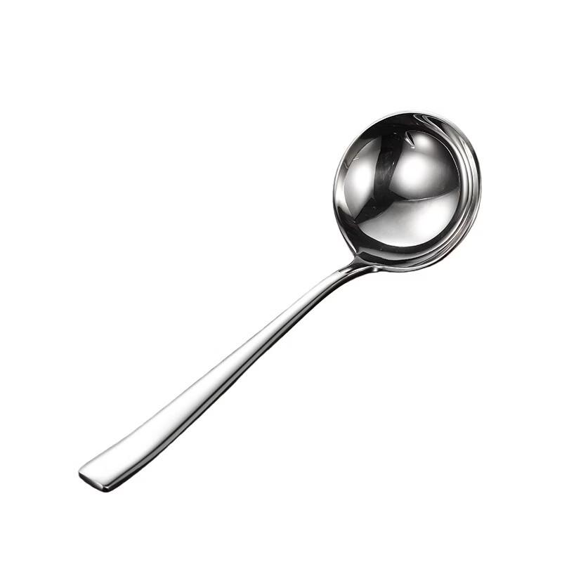 Qianxing 304 Stainless Steel Round Head Soup Ladle Set (5 Pcs)