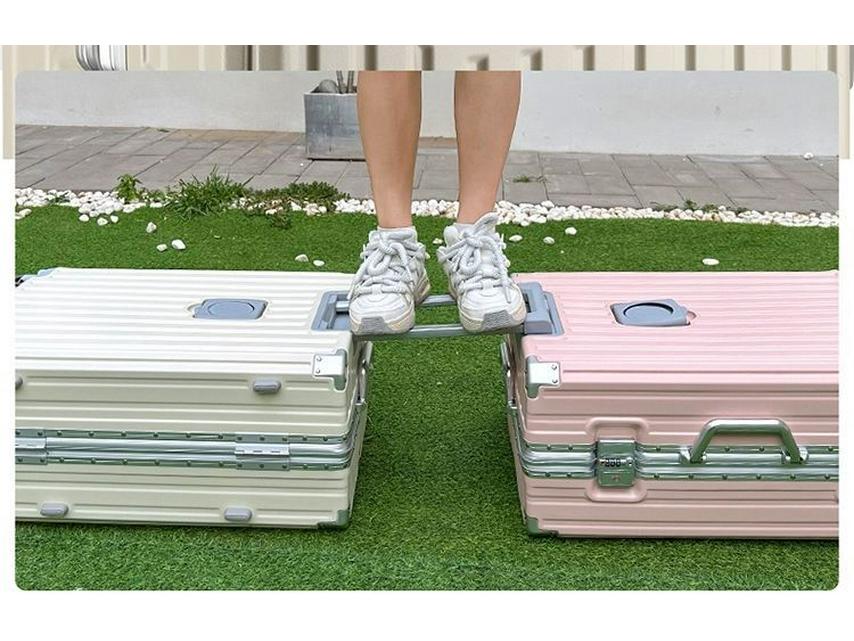 20-inch Multifunctional Suitcase with Universal Wheels, Large Capacity, Combination Lock – Unisex Student Trolley Carry-On