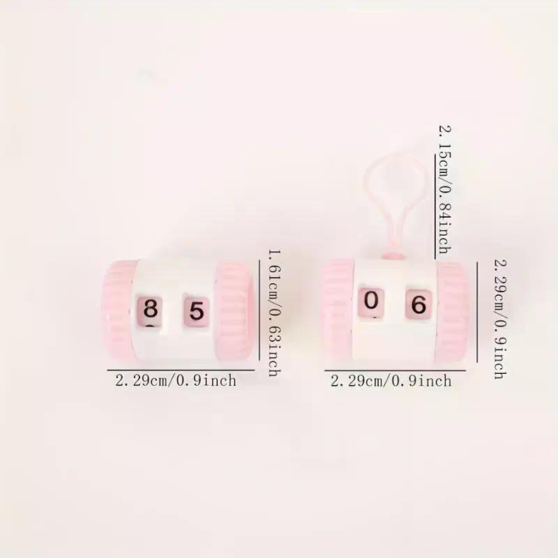 Manual Handheld Knitting Stitch Counter With Plastic Needles For Crochet Yarn Craft & Sewing Tools Yarn Knitting Stitch Counter