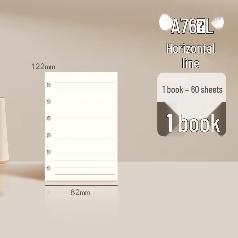 Good Note B5/A5 Loose-Leaf Binder Refill with 26/20 Holes - Cornell Style