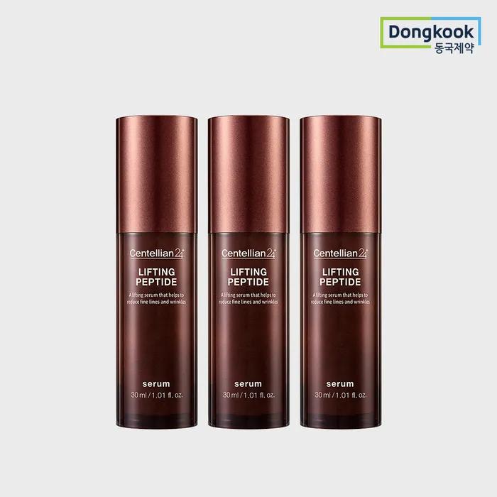 

Centellian24 Lifting Peptide Serum 30ml x 3 Intensive Lifting Care Elasticity Boosting High Concentration Whitening Wrinkle Improvement Functional