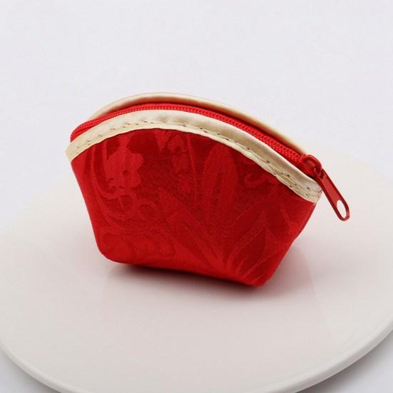 Jewelry Storage Bag Red Velvet Household Supplies Washable Ear Studs Necklace Ring Travel Bag Pretty Storage Washable