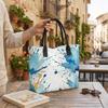 Watercolor Art Tote Bag Fashion Casual Large Capacity Shoulder Handbag for Daily Use